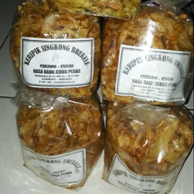 

Kripik Singkong Brekele 200gr