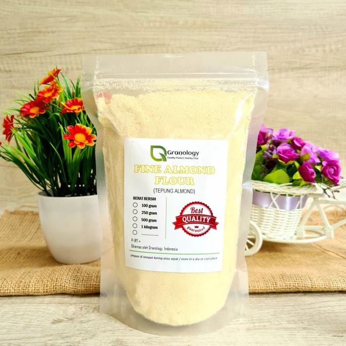 

PROMO Tepung Almond / Almond Bubuk / Almond Flour (500 gram) by Granology