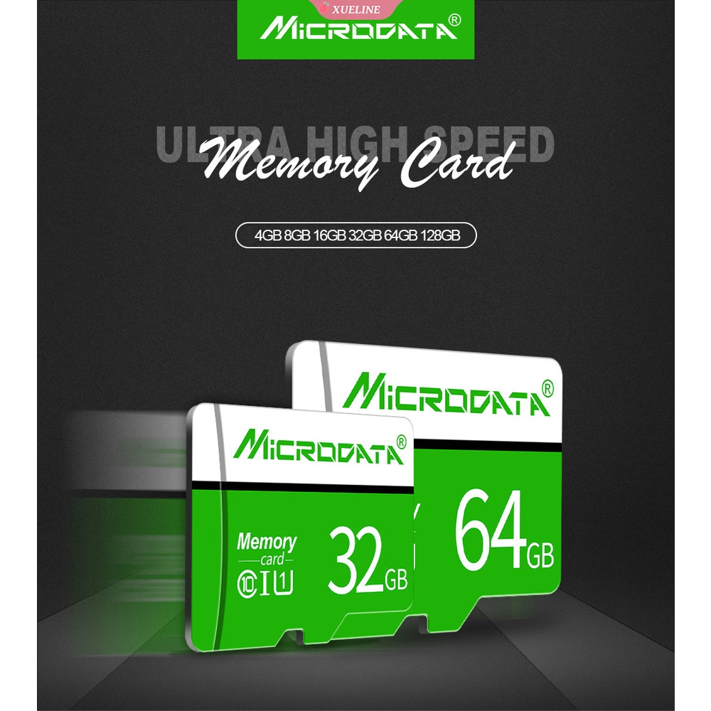 Xueling Orignal Memory Card Micro Sd Uhs1 64gb 32gb 16gb 8gb 4gb Class 10 80mb / S