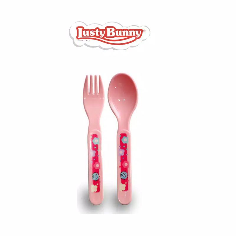 LUSTY BUNNY BABY SPOONS SET / SENDOK PERLENGKAPAN BAYI  &amp; BALITA (  LB-1361 )