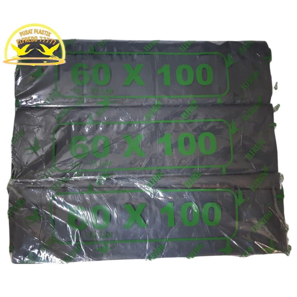 TERBARU KANTONG PLASTIK SAMPAH TRASH BAG UKURAN 90X120 60X100 50X75 40X60