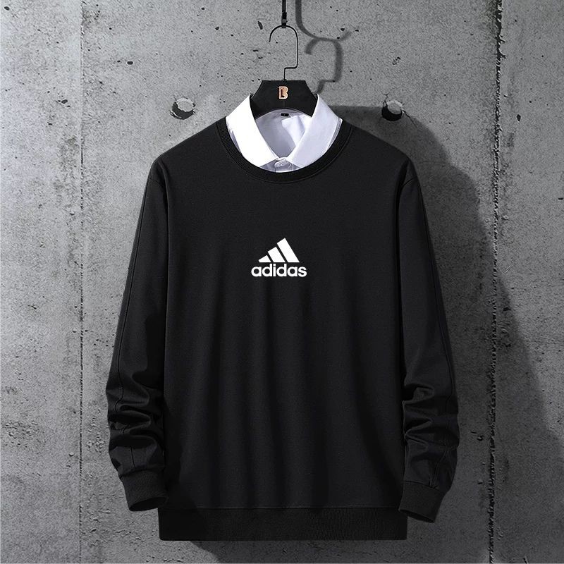 CREWNECK SWEATER ADIDAS PRIA WANITA OVERSIZE S - 5XL KOREA STYLE