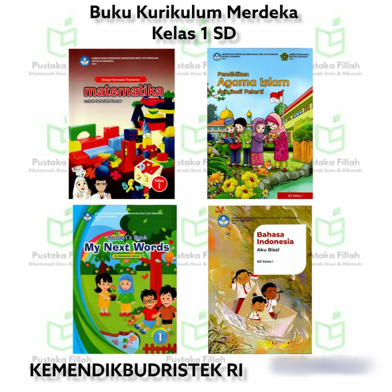 Jual BUKU KURIKULUM MERDEKA SD KELAS 1 ORIGINAL | Shopee Indonesia