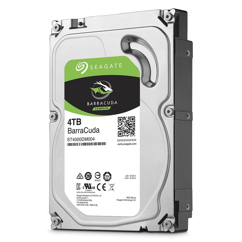 SEAGATE Harddisk Internal PC 4TB Barracuda 3.5&quot; SATA Resmi