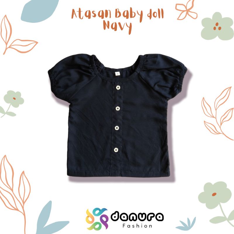 ATASAN BABY DOLL RAYON//ATASAN ANAK PEREMPUAN