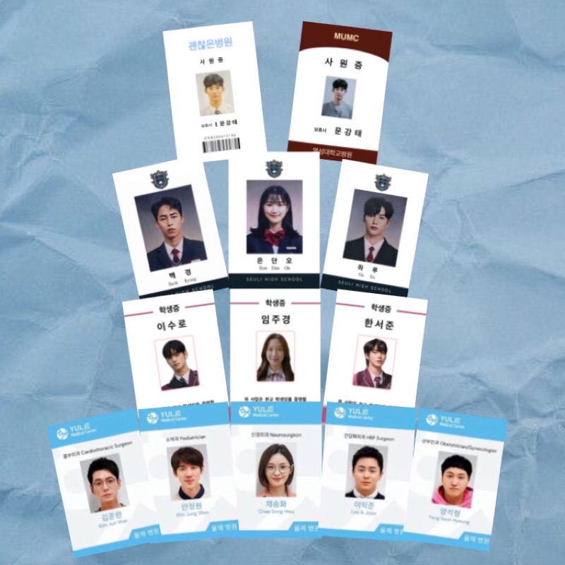 Id Card Kdrama | It’s Okay To Not Be Okay & Extraordinary You & True Beauty & Hospital Playlist