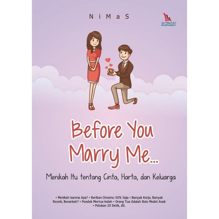 BEFORE YOU MARRY ME...