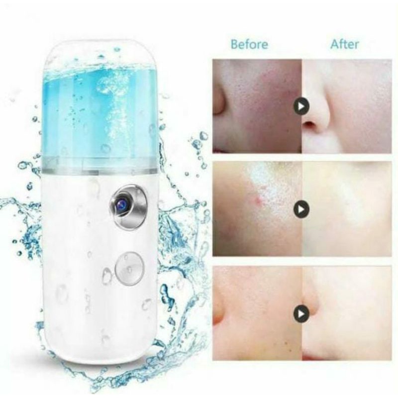 NANO MIST SPRAY / NANO SPRAY PORTABLE MINI USB / MIST SPRAYER PELEMBAB WAJAH PERAWATAN WAJAH