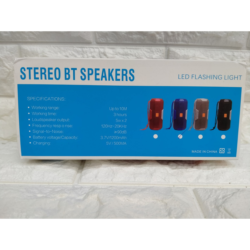 PORTABLE SPEAKER BLUETOOTH BT LAMPU TG-143 TG 143