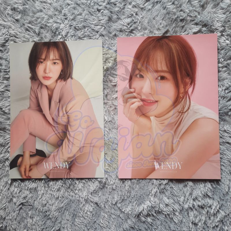 Season Greeting 2020 Red Velvet Wendy Poster SG