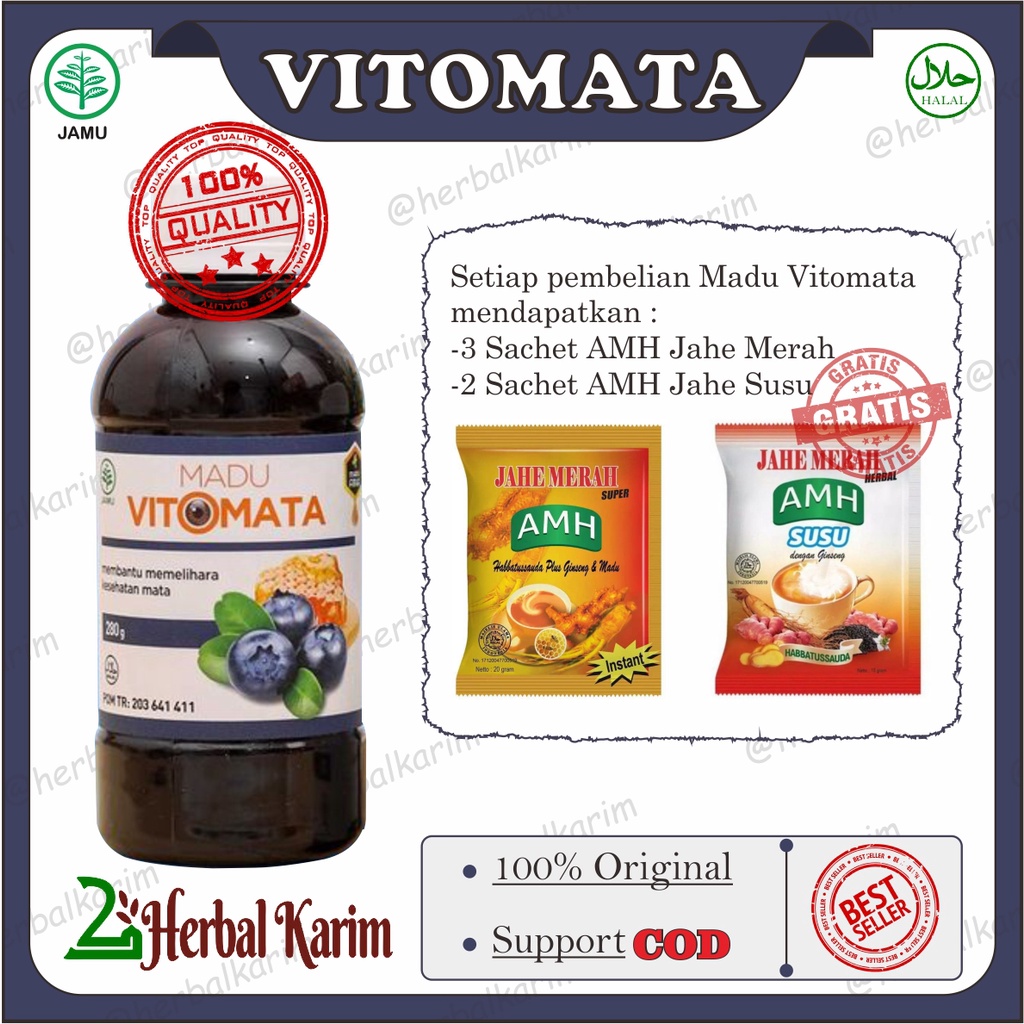 MADU VITOMATA MADU MATA CEGAH MATA MINUS OBATI MATA KATARAK GLAUKOMA MADU VITOMATA VITAMIN MATA