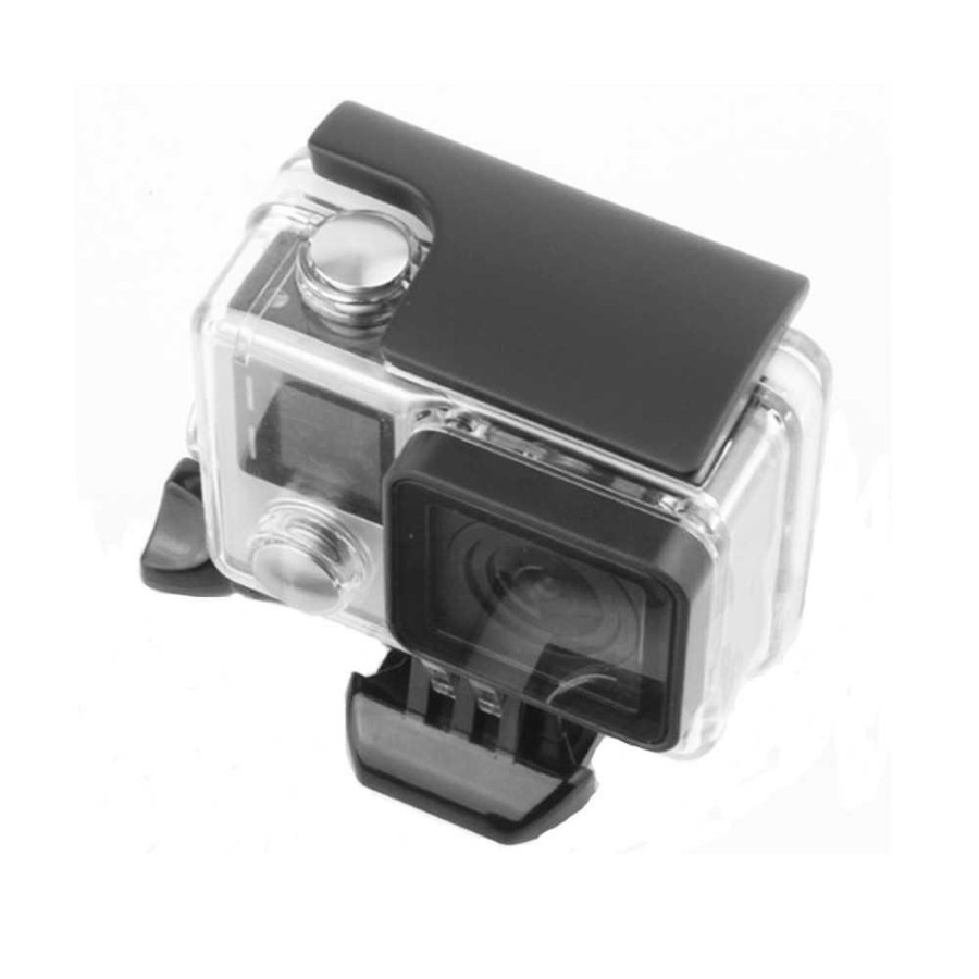 Plastic Lock Buckle Clip for Waterproof Case GoPro Hero 3/4 - Black