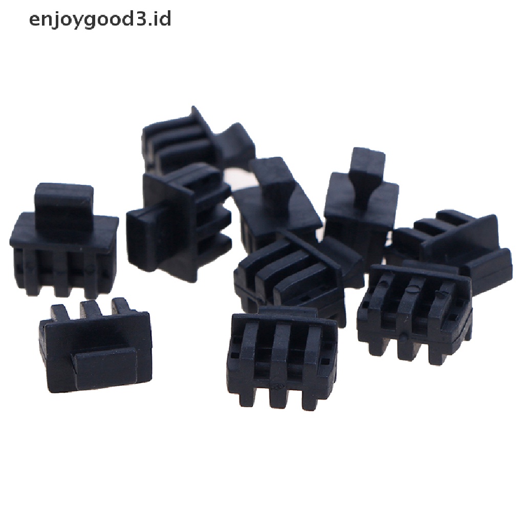 (Id) 10pcs Cover Pelindung Plug Modul Sfp Fiber Anti Debu (Dd)