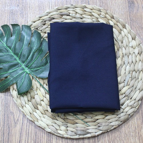 bergo maryam kerudung simpel tali nonpet jilbab wolfis-NAVY