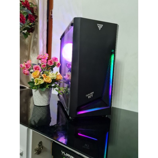 PC gaming core i7 ram 8gb ssd 240gb vga 4gb siap editing