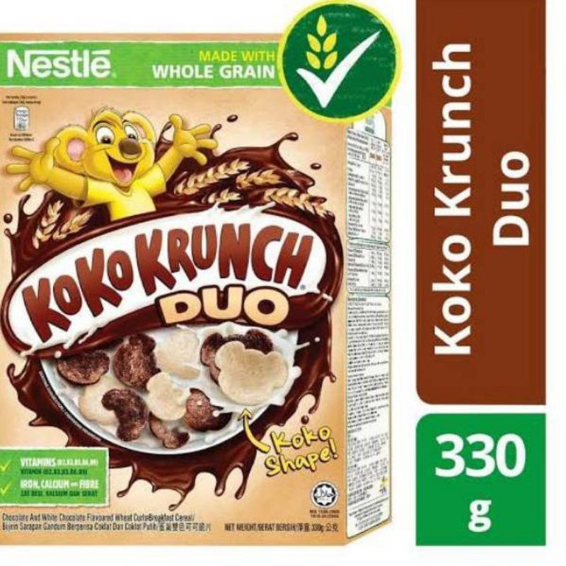 

Koko Krunch Duo Sereal 330gr - Kemasan Baru