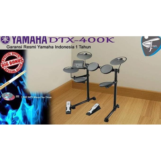 Drum Elektrik Yamaha Dtx400 Dtx400K Dtx 400 Dtx 400K