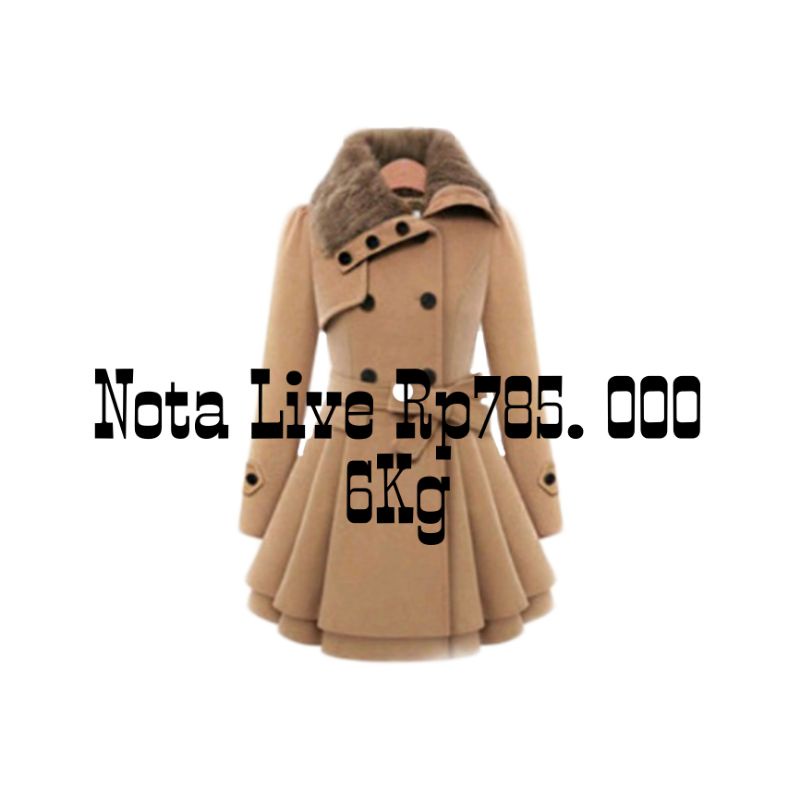 Nota Live Rp785. 000 6kg