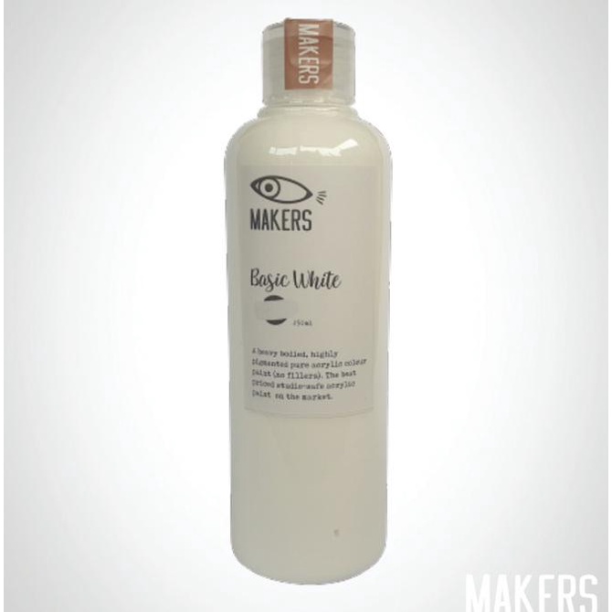 

Basic White Acrylic Paint 250ml