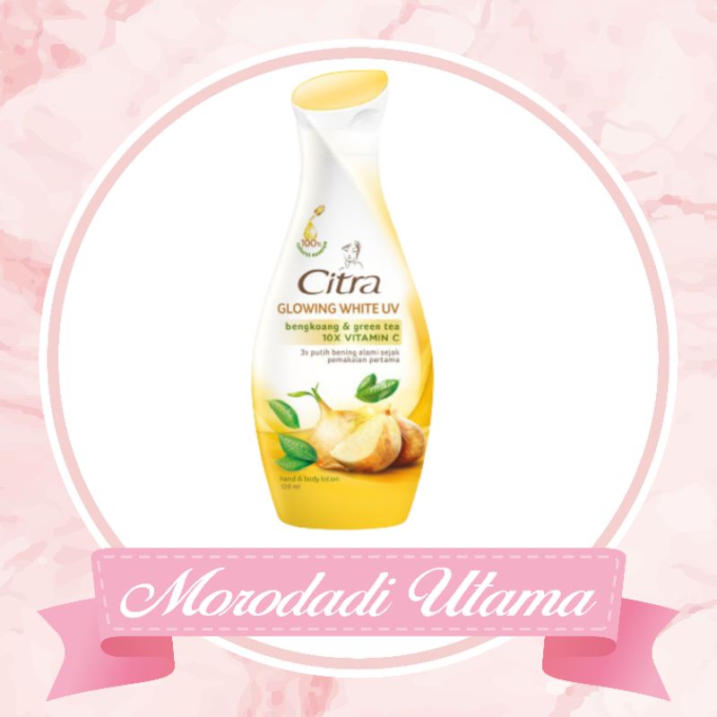 Citra Hand Body Lotion Bengkoang Natural Glow Uv