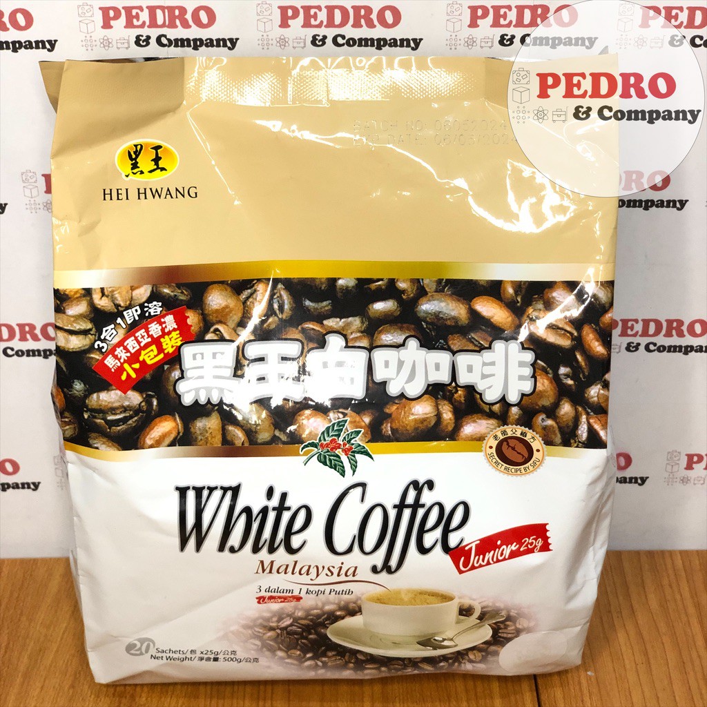 

Hei hwang white coffee malaysia 3in1 500 gram (coklat)