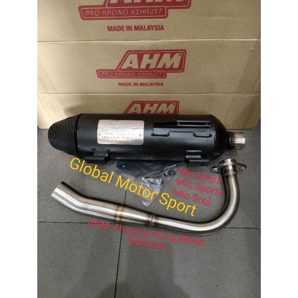 Knalpot AHM Standar Racing Bobokan Mio Sporty,Mio J,Mio M3.