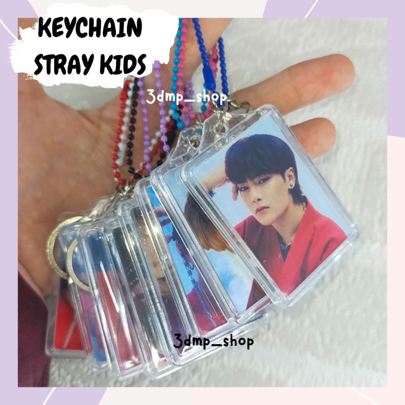 Gantungan kunci Ganci Keychain Stray kids Hyunjin felix leeknow bangchan changbin i.n han seungmin