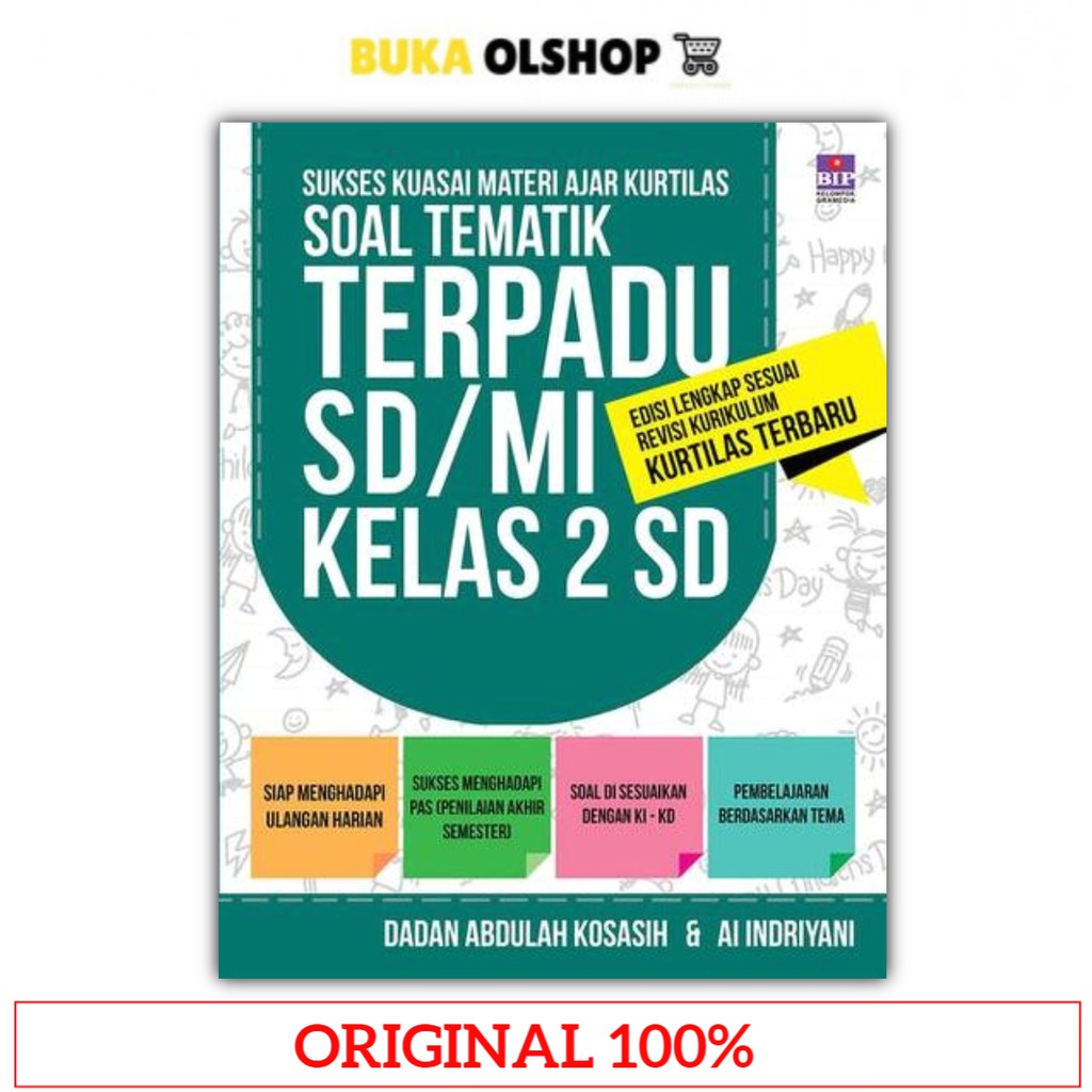 Soal Tematik Terpadu SD/MI Buku Soal Tematik Kelas 2 SD