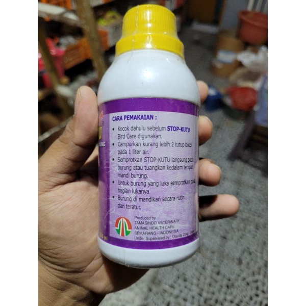 stop kutu burung obat kutu