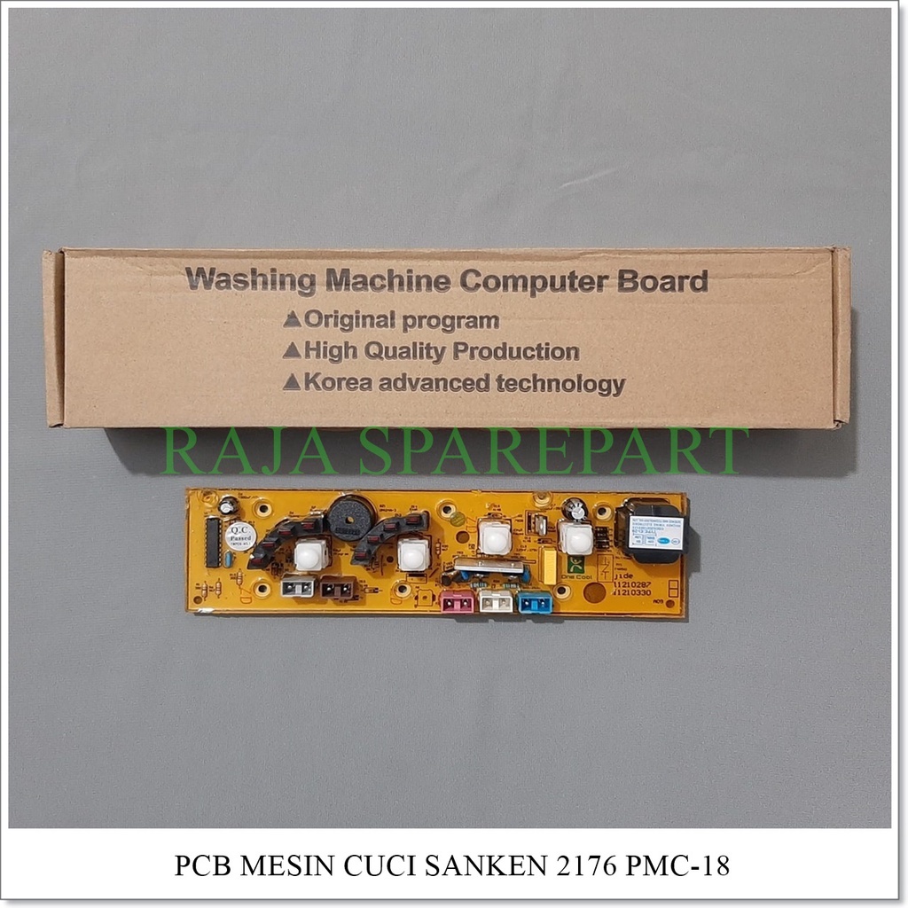 PCB/Panel/Modul Mesin Cuci Sanken 4 Tombol (2176)PMC-18