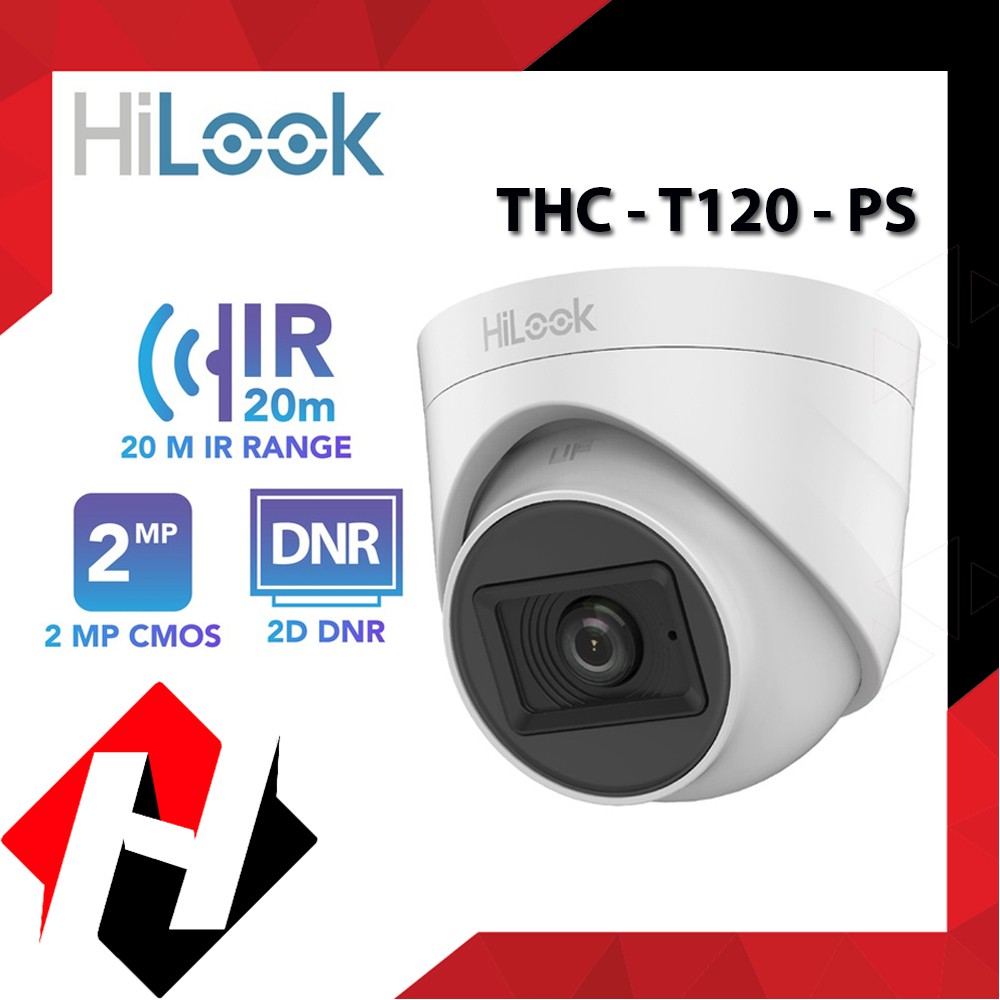 Camera CCTV Hilook Original THC - T120 - PS Sound 2MP / Camera CCTV Indoor Bergaransi Resmi