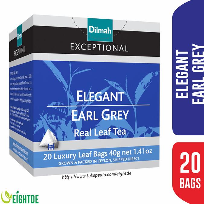 

Dilmah Exceptional Elegant Earl Grey 20s