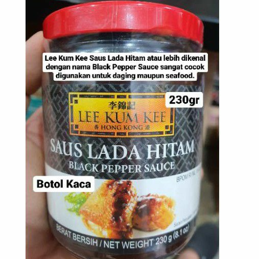 

230G LKK LEE KUM KEE SAUS LADA HITAM LEEKUMKEE BLACK PEPPER SAUCE 230GR