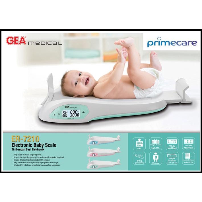 Timbangan Bayi Digital Gea Er-7210 / Timbangan Bayi Gea Er-7210
