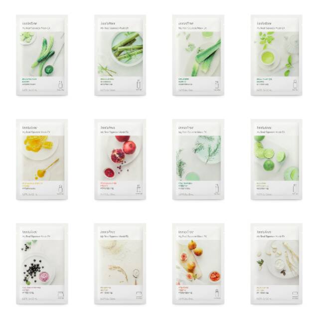 Innisfree Sheet Mask My Real Squeeze Original 100%