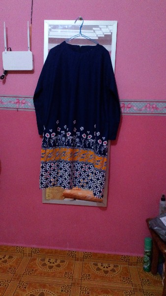 Atasan Batik Dolby Dolbi Dobby Doby Tenun Sutra Tulis Katun Atbm Baron Sarimbit