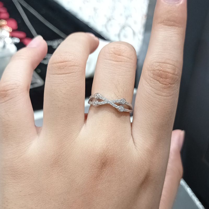 Cincin Cewek Perak Silver 925/S925 Cincin Korea