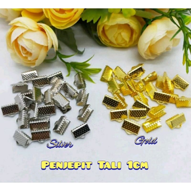 Klep Penjepit Pita / Tali 1.3 cm 0.6 cm dan 0.8 cmKlep Penjepit Tali Klem Penjepit Klep Kalung Klep 