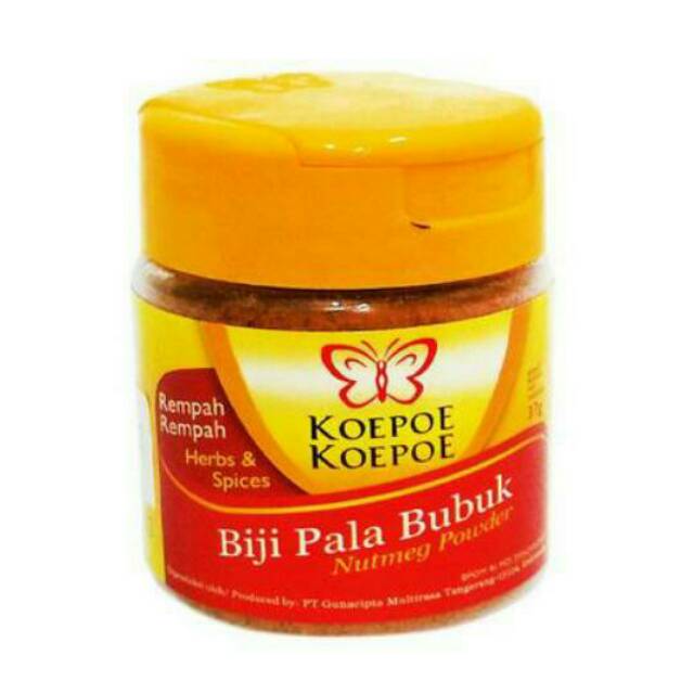 

KOEPOE BIJI PALA BUBUK NUTMEG POWDER 37 gr