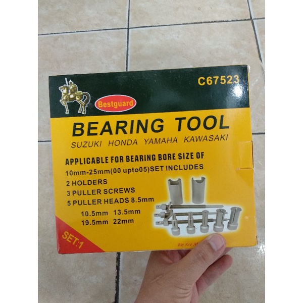 Alat Cabut Lahar set 5pc / puller Treker Bearing Disassembler 5pc Berkualitas