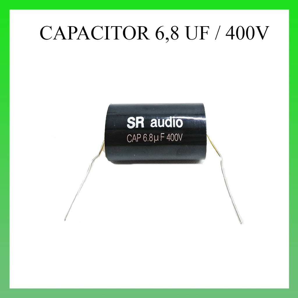 Elco/Kapasitor 6.8uf/400v SR Audio