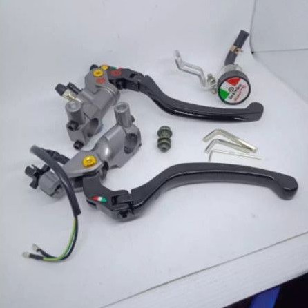 master rem brembo izumi kanan kiri plus dudukan spion