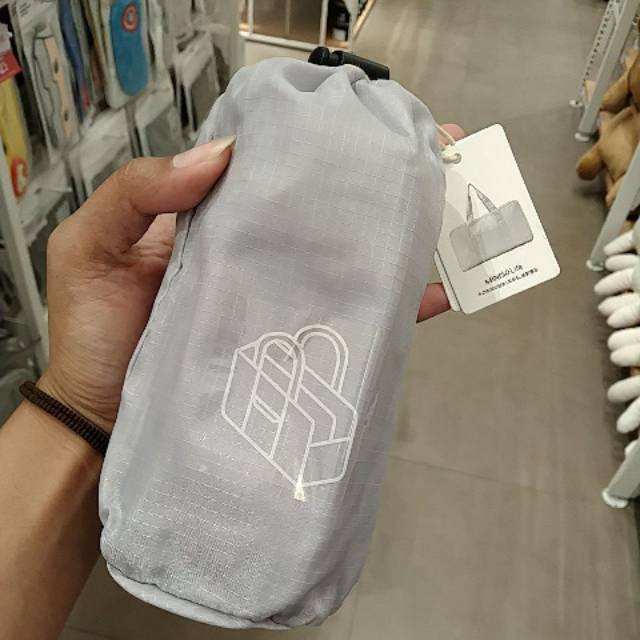 Minigo foldable boston | tas lipat travel miniso