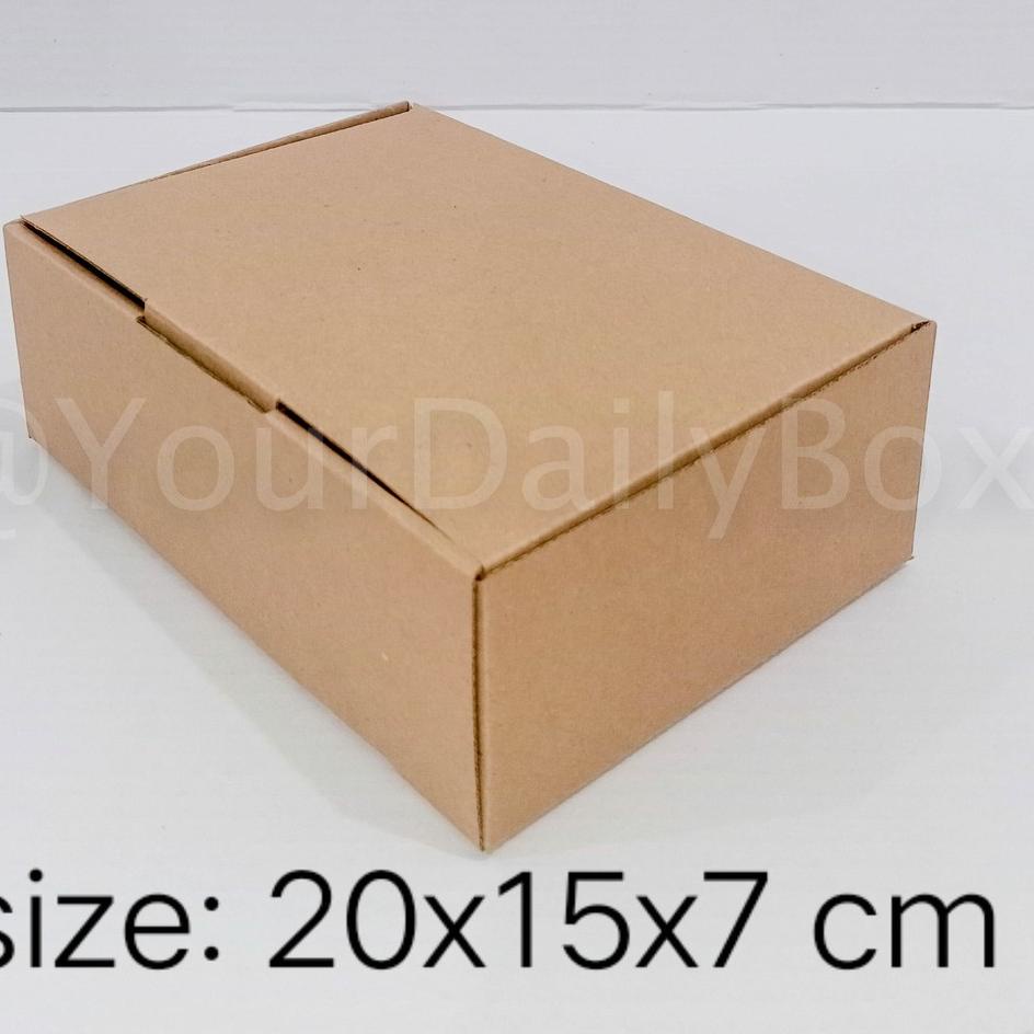 

(bspt -68) [isi 10 pcs] Kardus packing murah, box Die Cut uk 20x15x7 cm PROMO Best Quality