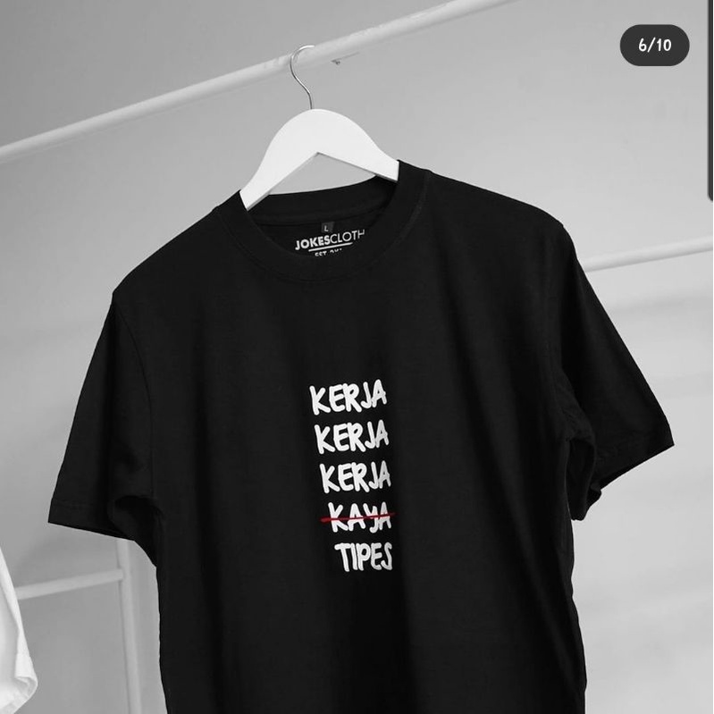 KAOS KATA-KATA • kaos distro simple keren