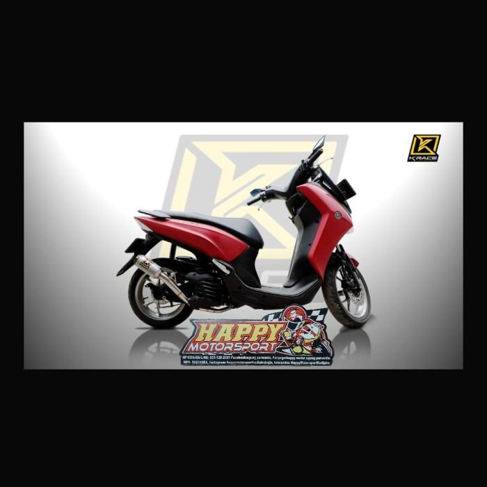 Unik Set Knalpot K'Race Performence Yamaha Lexi 125 Fullsystem tools Diskon