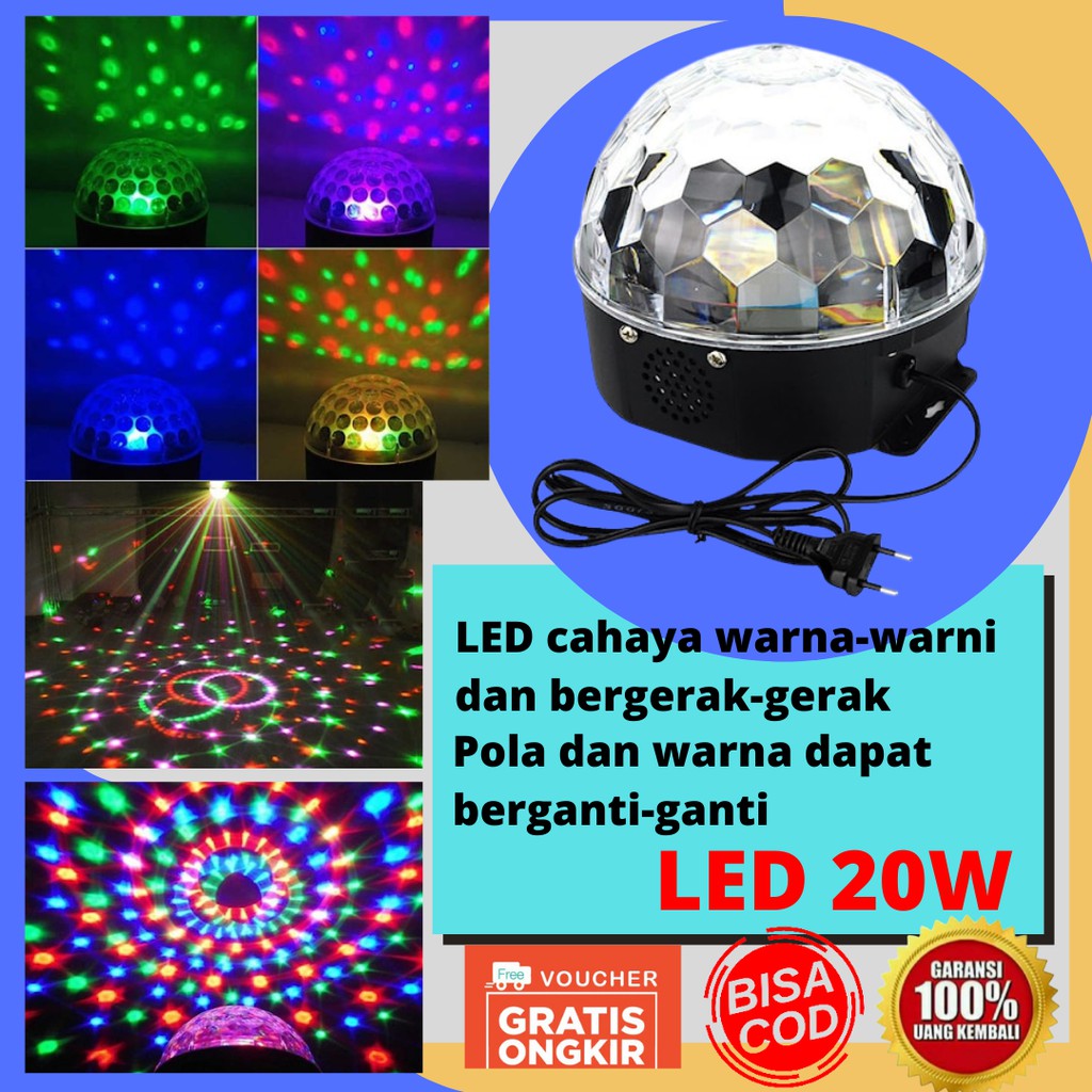 Jual Lampu Disco Kamar Murah Lampu Kamar Disco Kelap Kelip Lampu Warna Warni Lampu Panggung