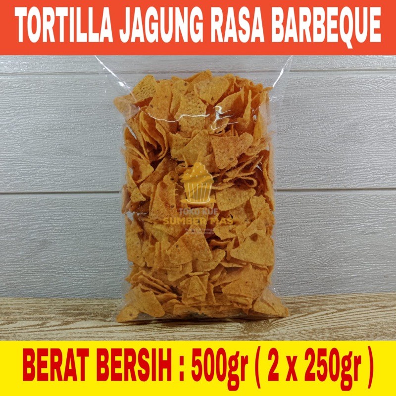 TORTILLA RASA BBQ/HEPITOS 500 GR