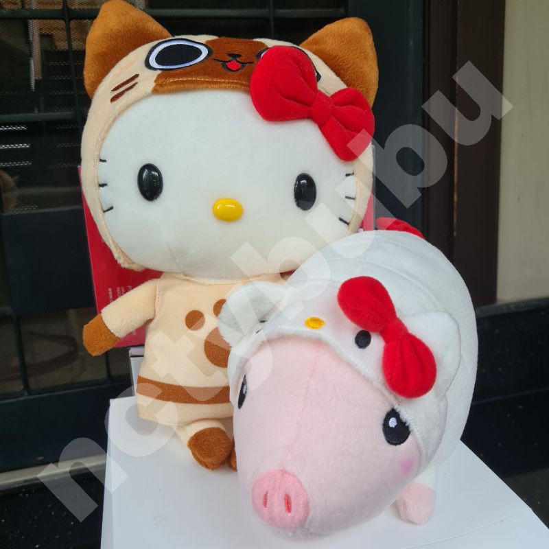 Monster Hunter x Hello Kitty Collab Plush Doll Sanrio Original