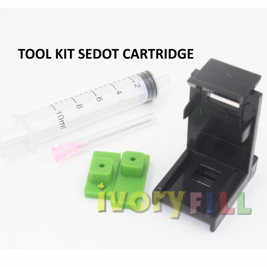 Refill Tool Kit Penyedot sedot tinta Cartridge Canon PG 810 CL 811 infus printer